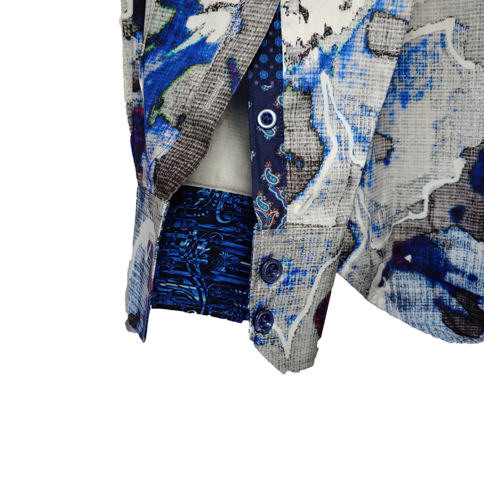 Robert Graham - Colorful Long Sleeve - Men's Medium Button Down Classic Fit