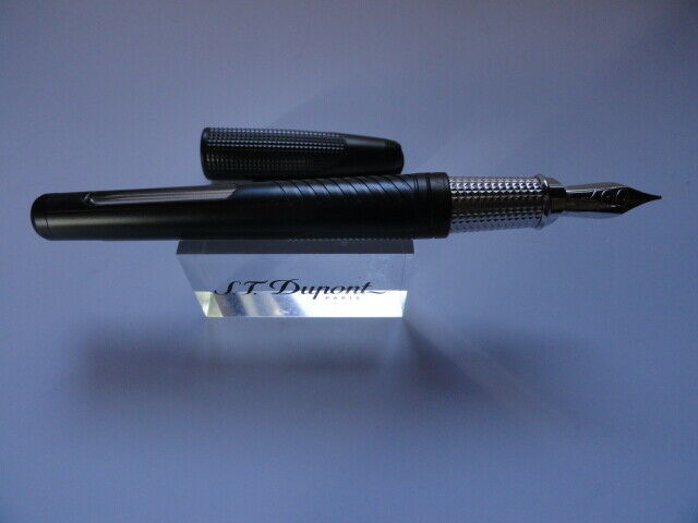 S.T. Dupont James Bond 007 Black PVD Fountain Pen
