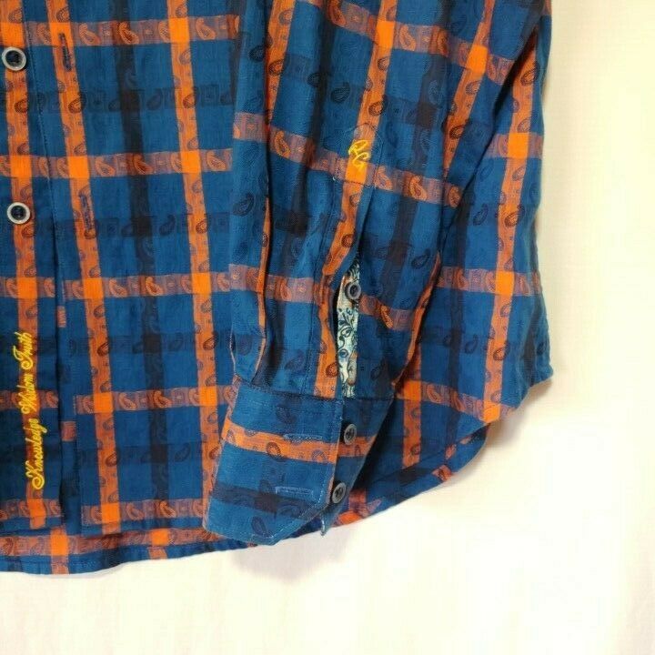Robert Graham - Colorful Long Sleeve - Men's Medium Button Down Classic Fit