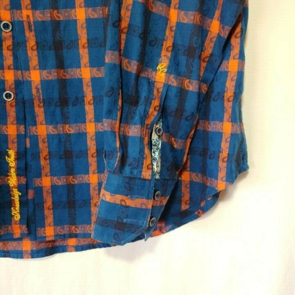 Robert Graham - Colorful Long Sleeve - Men's Medium Button Down Classic Fit