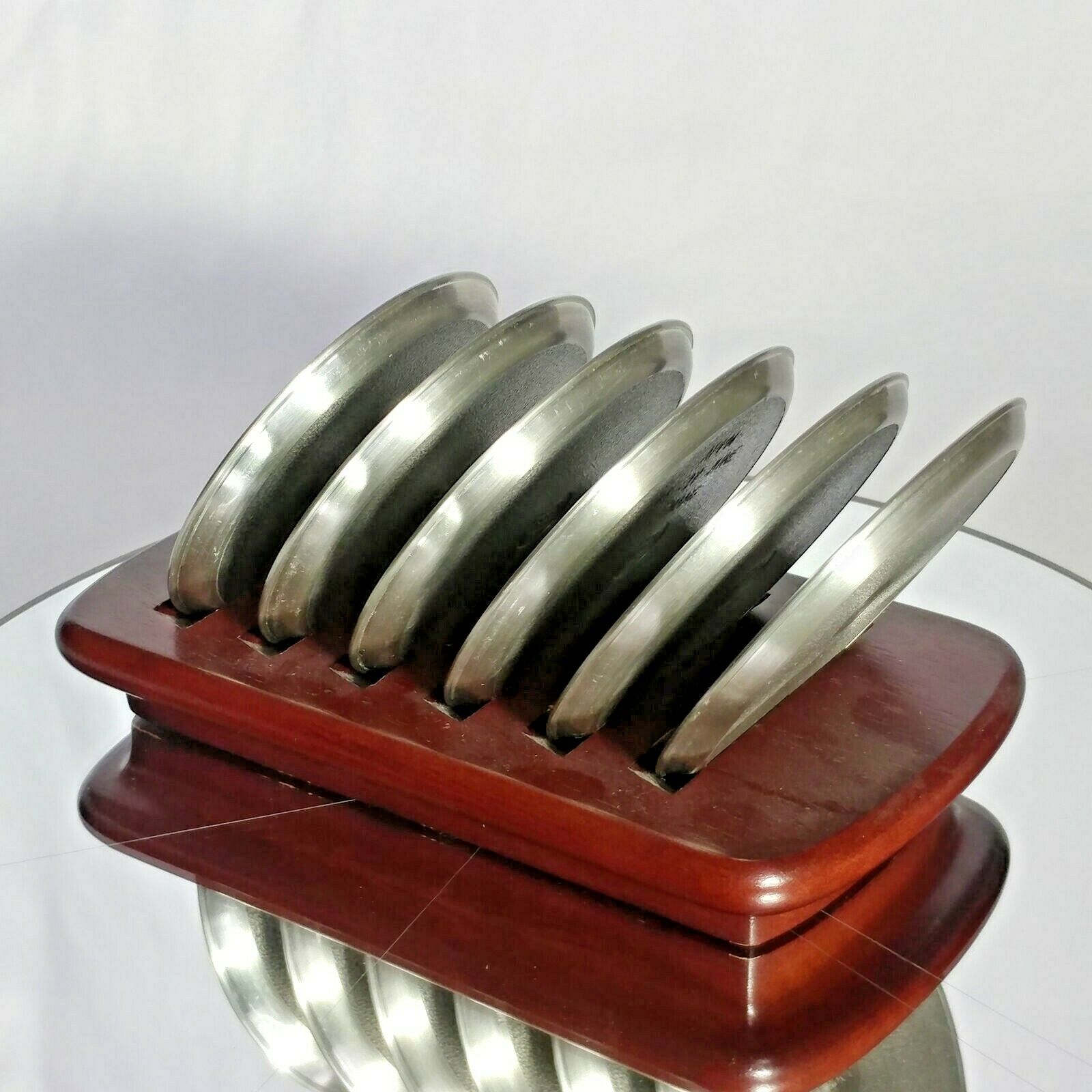 ROYAL SELANGOR PEWTER  COASTER SET of 6