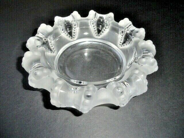 Lalique Cannes crystal ashtray