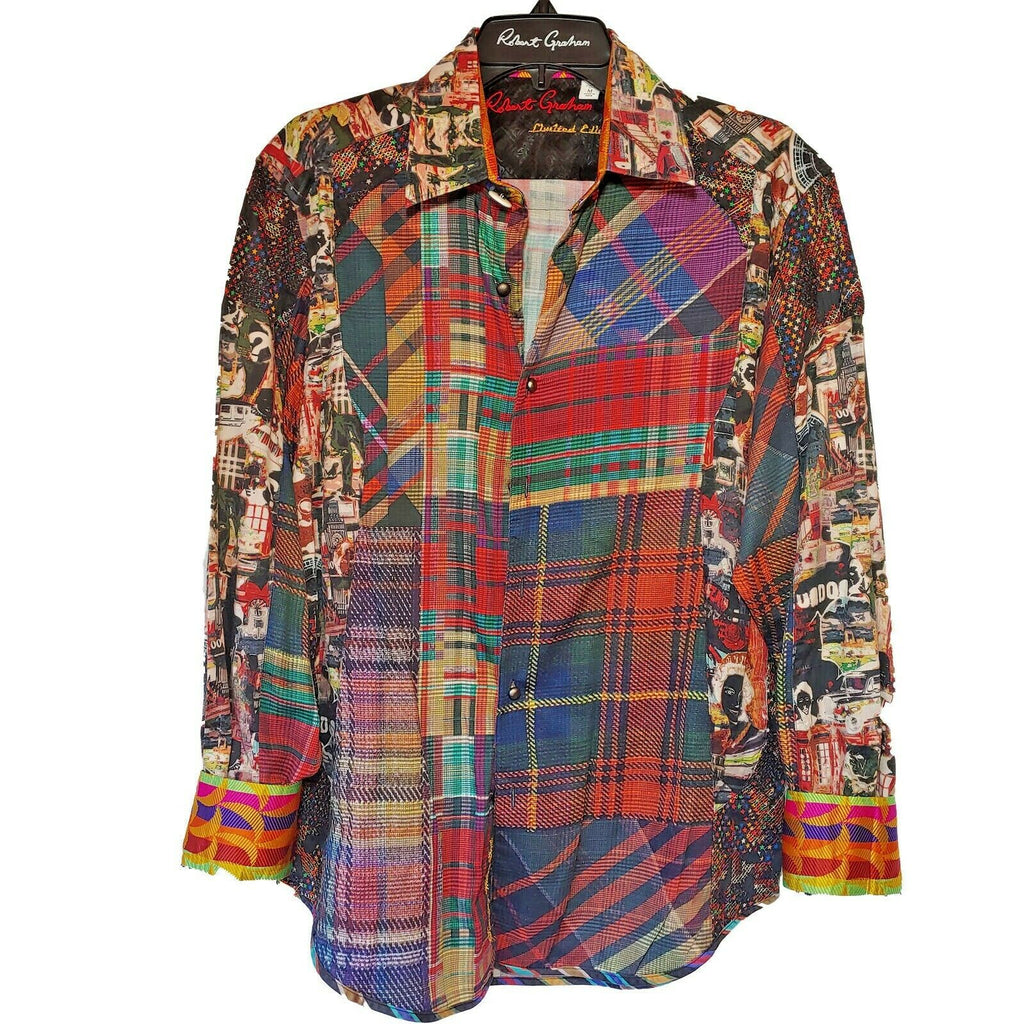 Robert Graham - Limited Edition - Men's Medium Button Down Classic Fit