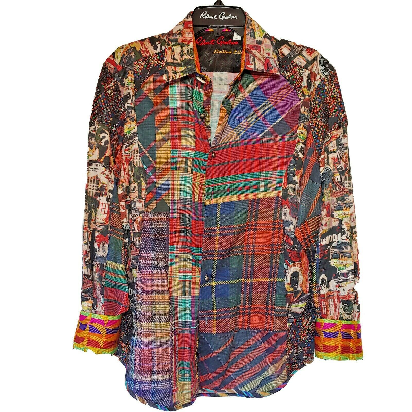 Robert Graham - Limited Edition - Men's Medium Button Down Classic Fit