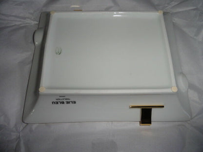 Elie Bleu Alba Porcelain Black  Ashtray