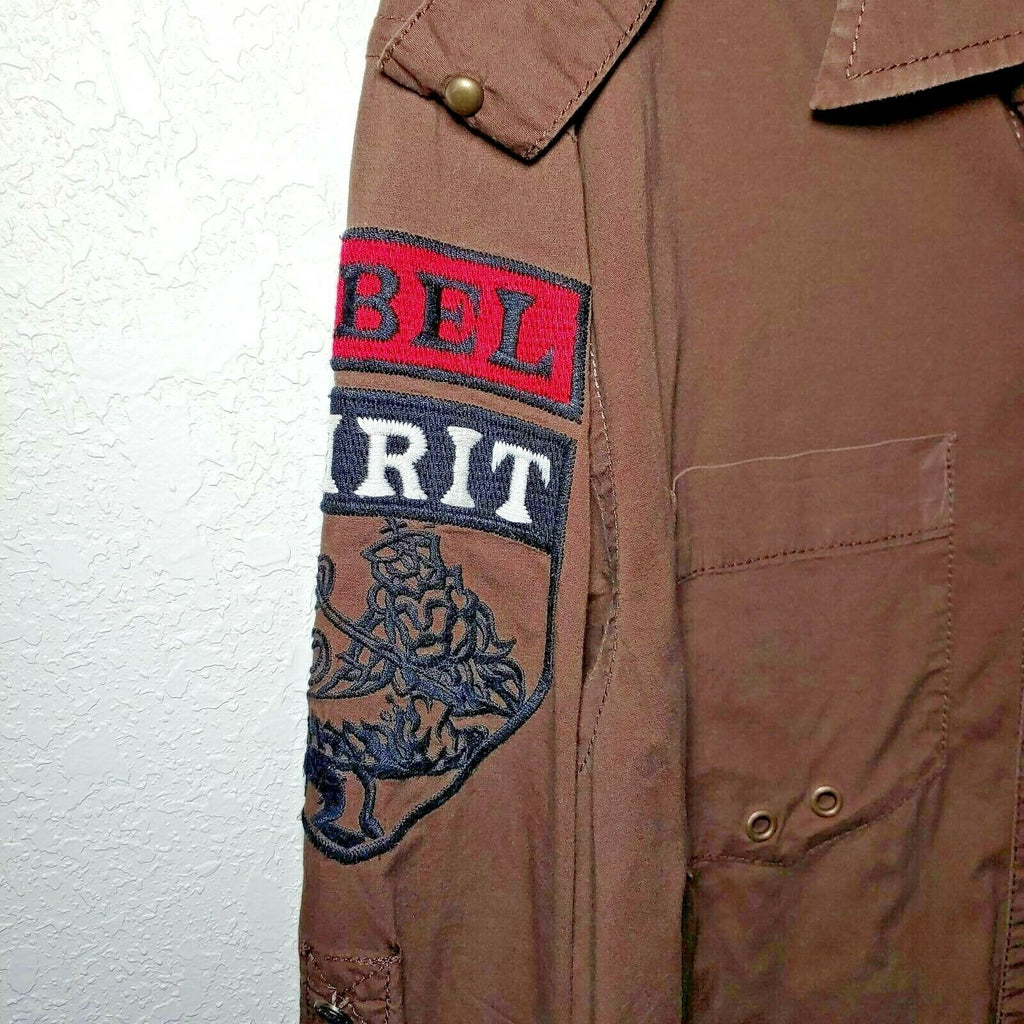 Rebel Spirit | Brown | King of Kings Shirt | Men's Medium