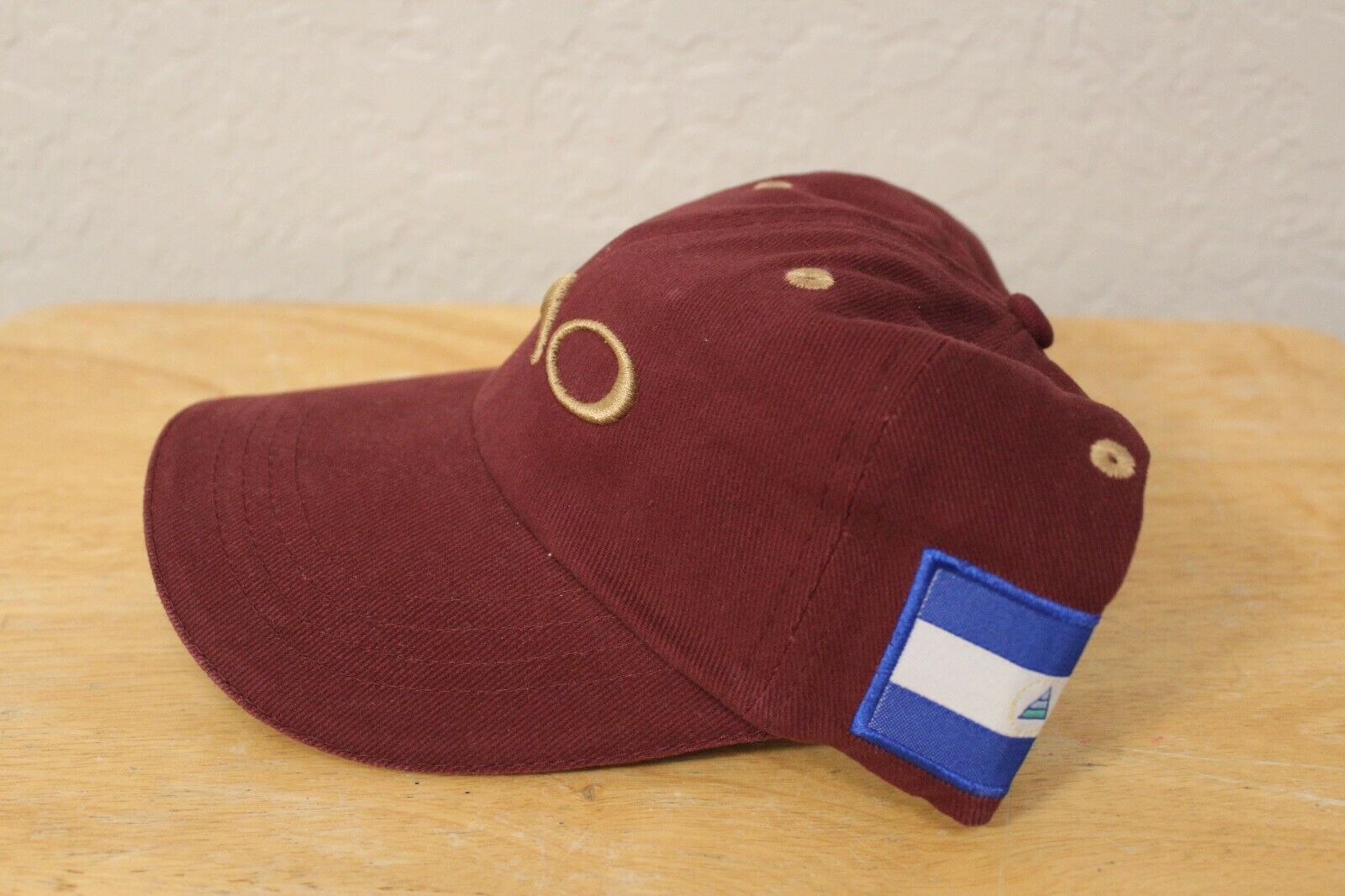 CAO Red Embroidered Baseball cap