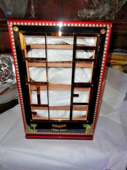 Elie Bleu Alba Black Sycamore Cabinet Humidor