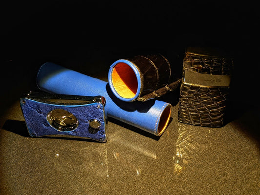 Brizard and Co Cutter , Holder and Lighter Combo