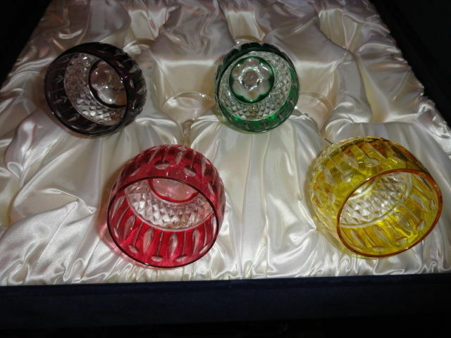 Faberge Xenia Goblet  Glasses set of 4