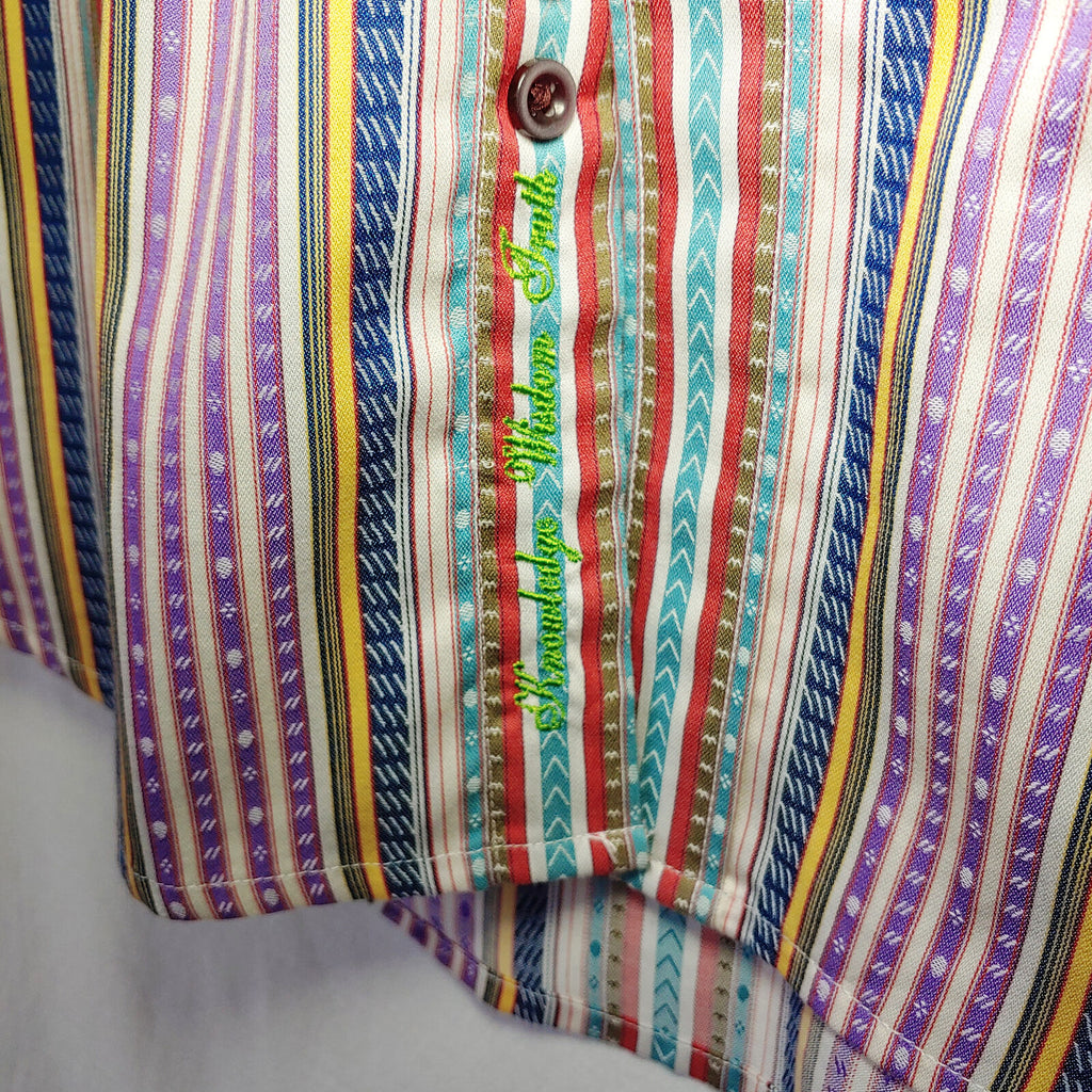 Robert Graham - Colorful Long Sleeve - Men's Medium Button Down Classic Fit