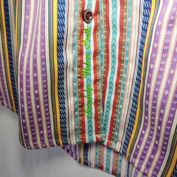 Robert Graham - Colorful Long Sleeve - Men's Medium Button Down Classic Fit
