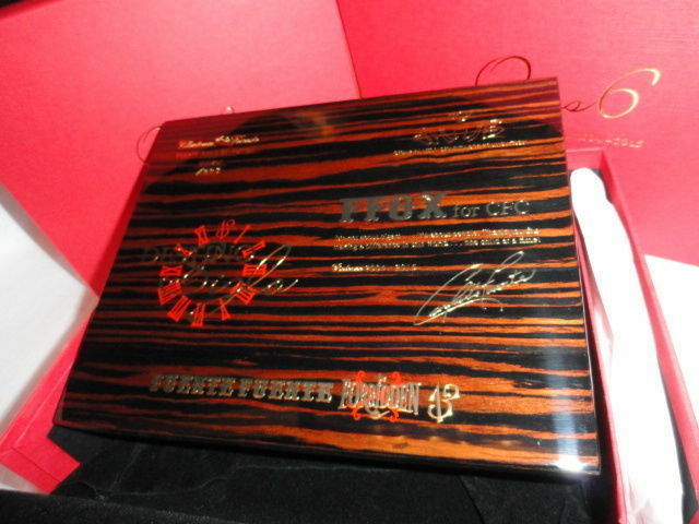 Fuente Opus X Forbidden  Wooden Travel Humidor