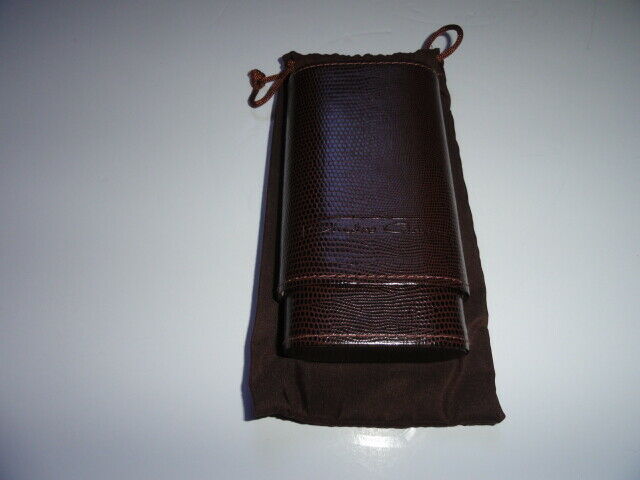 Andre Garcia Dark Brown Horizontal leather  case
