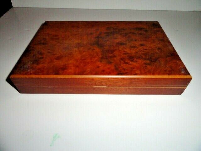 Mastro de Paja Burl Wood storage box # 4