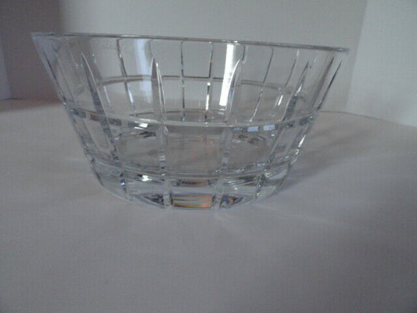 Faberge Metropolitan Clear Crystal Bowl 9" diameter