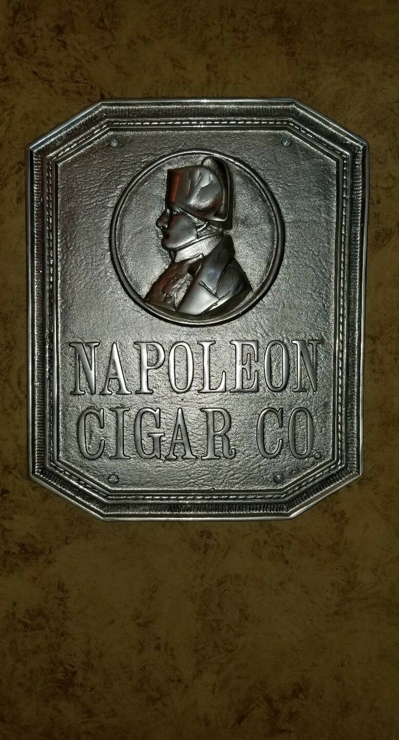Napoleon Co. Nickel plated Bronze Sign