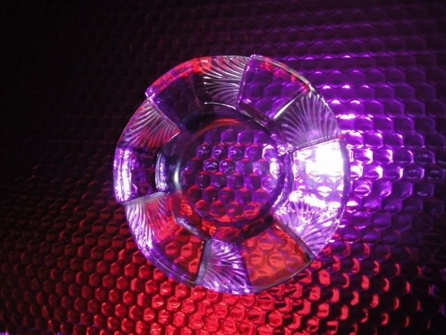 Lalique French Clear and Frosted Crystal Art Deco Ashtray