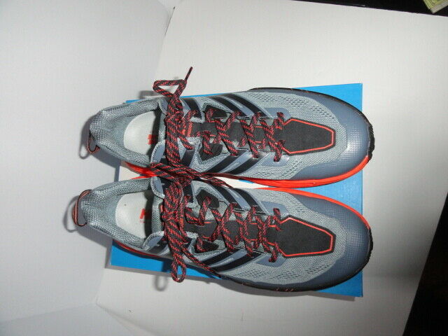 Hoka One Speedcoat 3 Grey and Orange  size 13 M