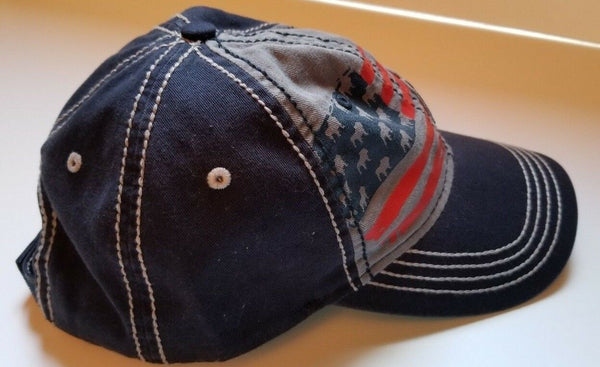 Mack Trucks Blue Denim  Embroidered Baseball Cap