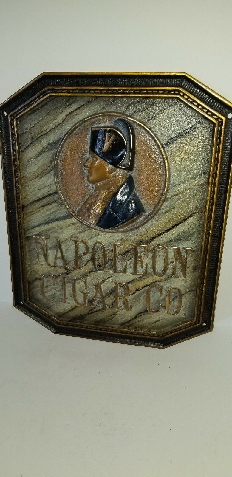 Napoleon  Co. Bronze Plaque