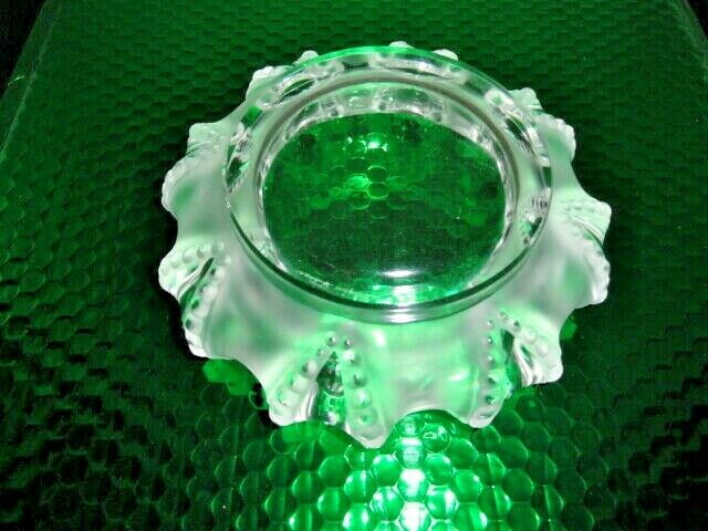 Lalique Cannes crystal ashtray