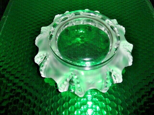 Lalique Cannes crystal ashtray