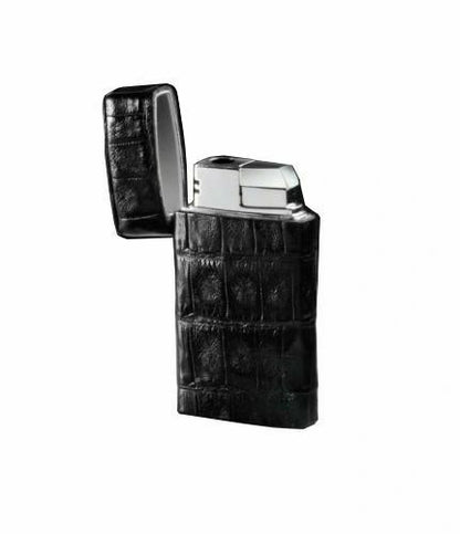 Brizard and Co. - Venezia Lighter - Genuine Black Caiman