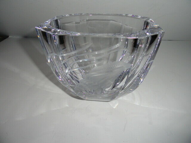 Faberge World of Water Crystal Bowl