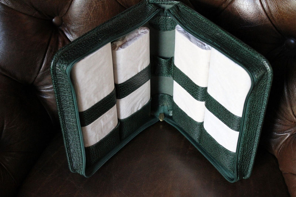 pheasant by R.D.Gomez Zippered Green  Case