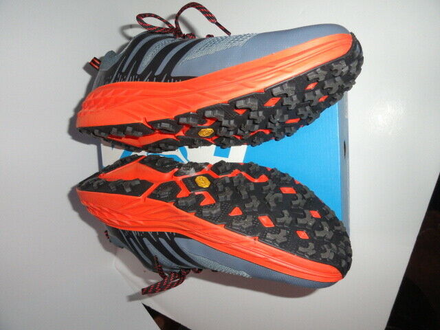 Hoka One Speedcoat 3 Grey and Orange  size 13 M