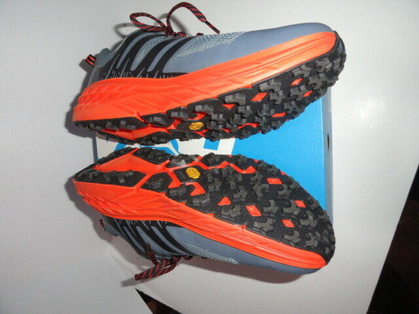 Hoka One Speedcoat 3 Grey and Orange  size 13 M