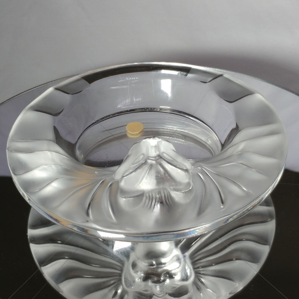 Lalique | Crystal "Tete De Lion" Ashtray