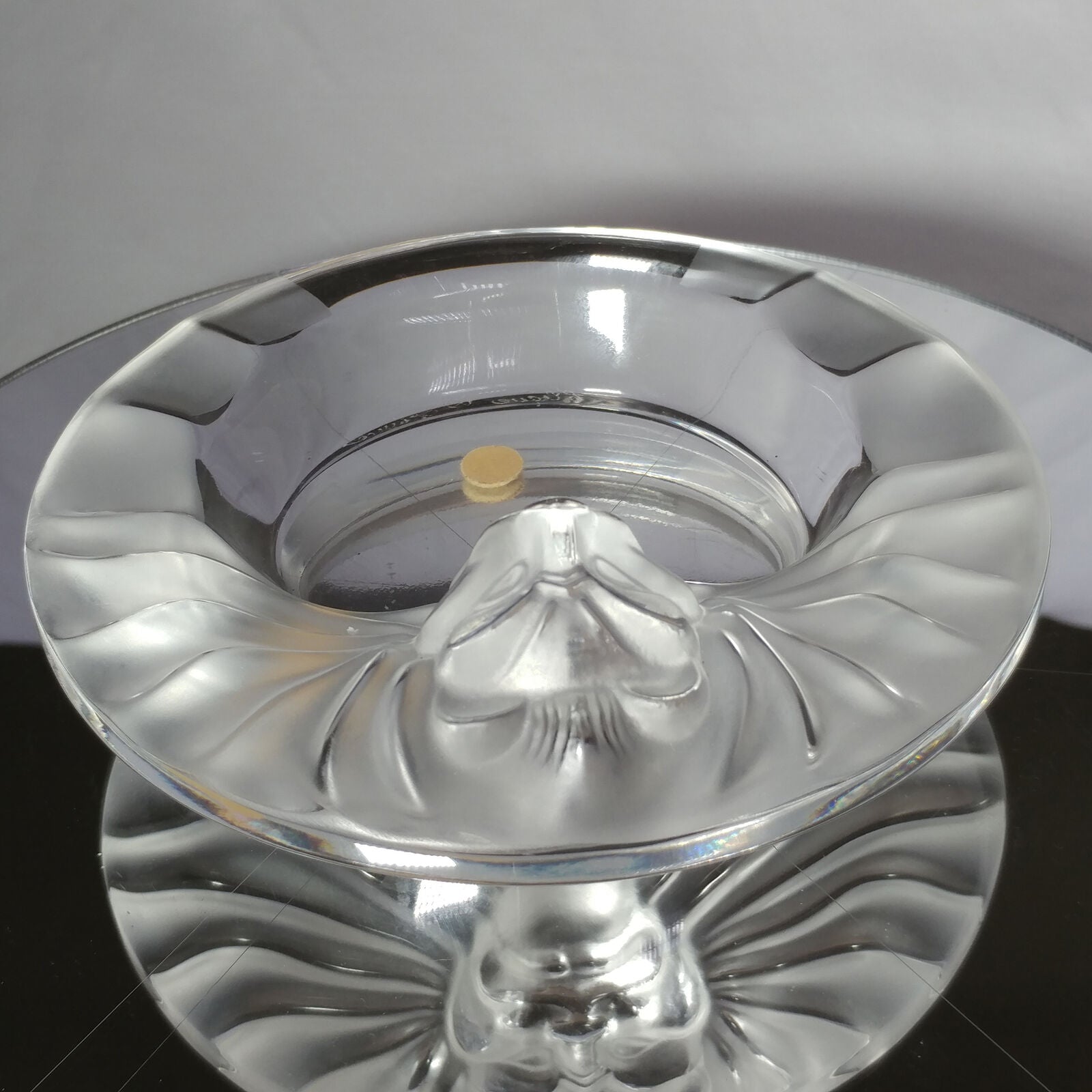 Lalique | Crystal "Tete De Lion" Ashtray