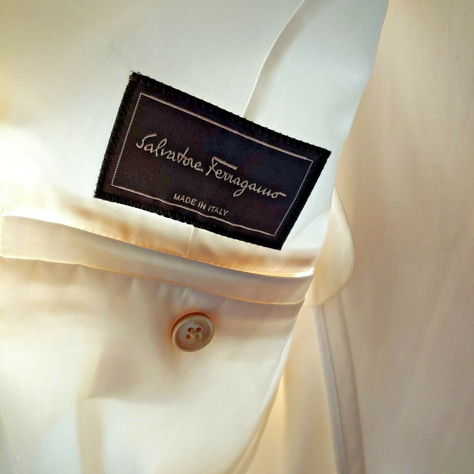Salvatore Ferragamo | Classy White Sport's Coat/Jacket | Lightly Used