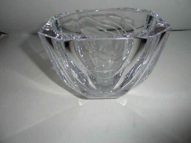 Faberge World of Water Crystal Bowl