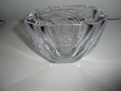 Faberge World of Water Crystal Bowl