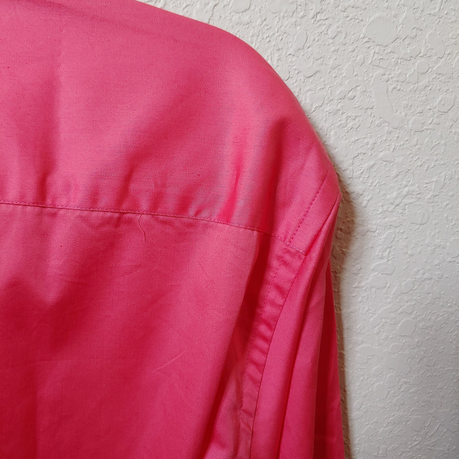 Debonair | Men's Pink Longsleeve Buttondown Casual Shirt | Sz. 3