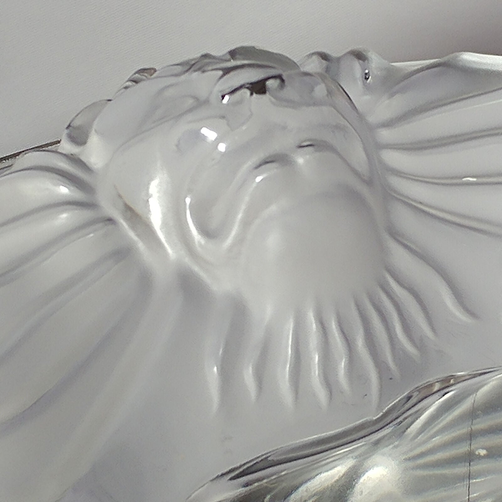 Lalique | Crystal "Tete De Lion" Ashtray
