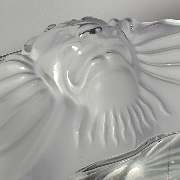 Lalique | Crystal "Tete De Lion" Ashtray