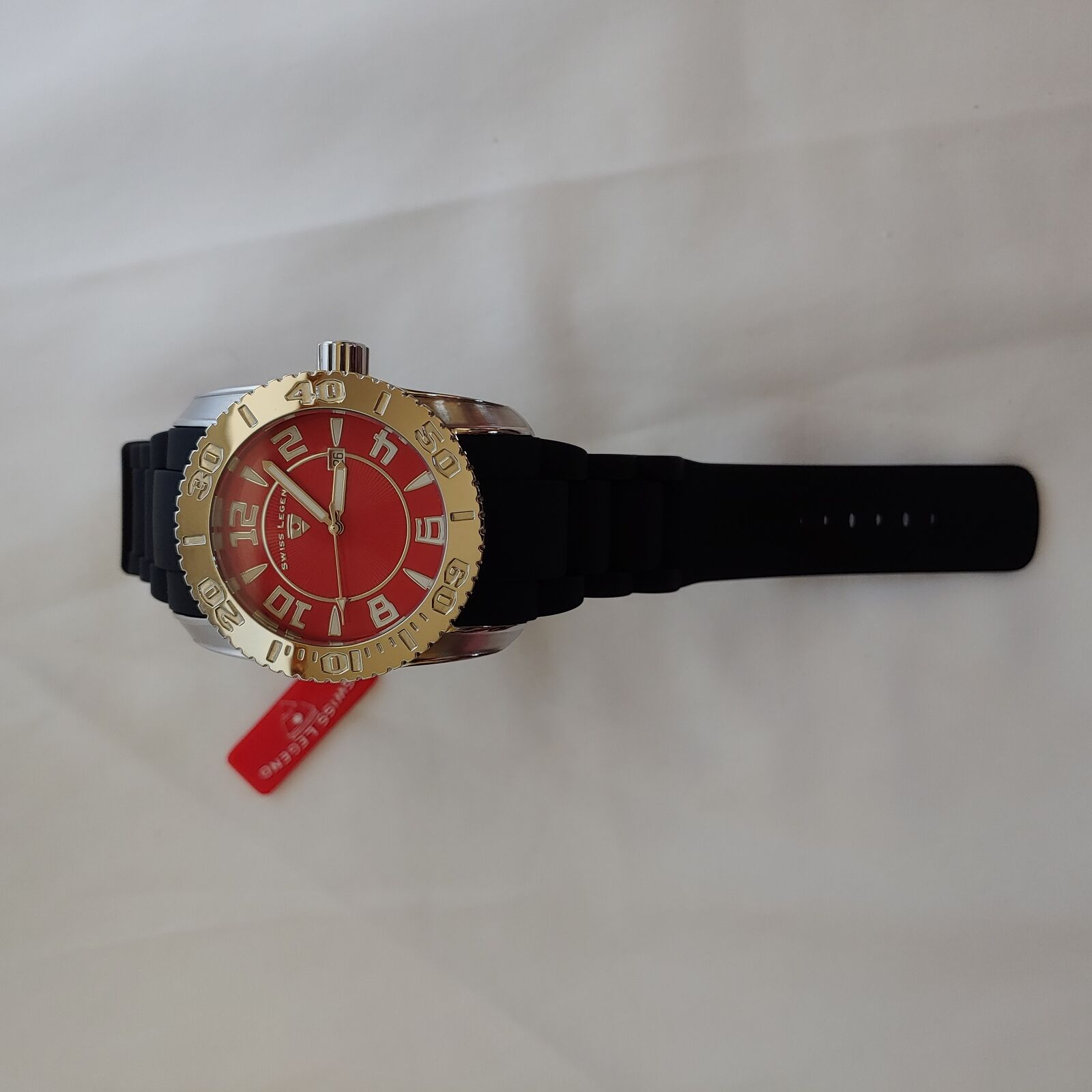 Swiss Legend | Men's 20068-05 Commander Collection Red Dial Watch