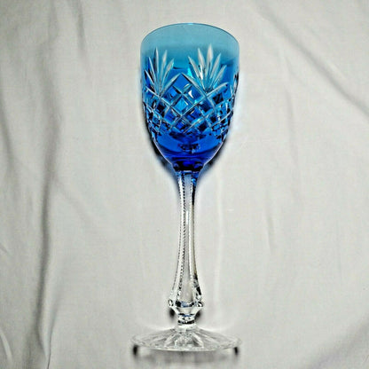 Faberge Odessa Sky Blue Crystal Glass