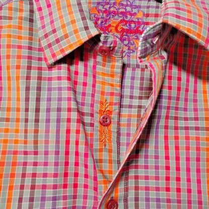 Robert Graham - Colorful Long Sleeve - Men's Medium Button Down Classic Fit