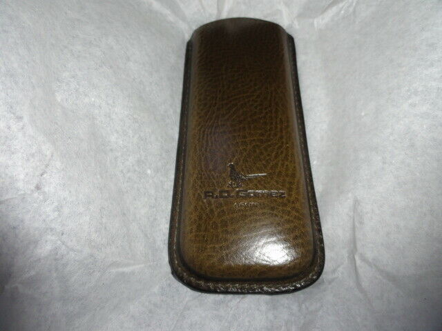Pheasant Leather Eye Glass Case