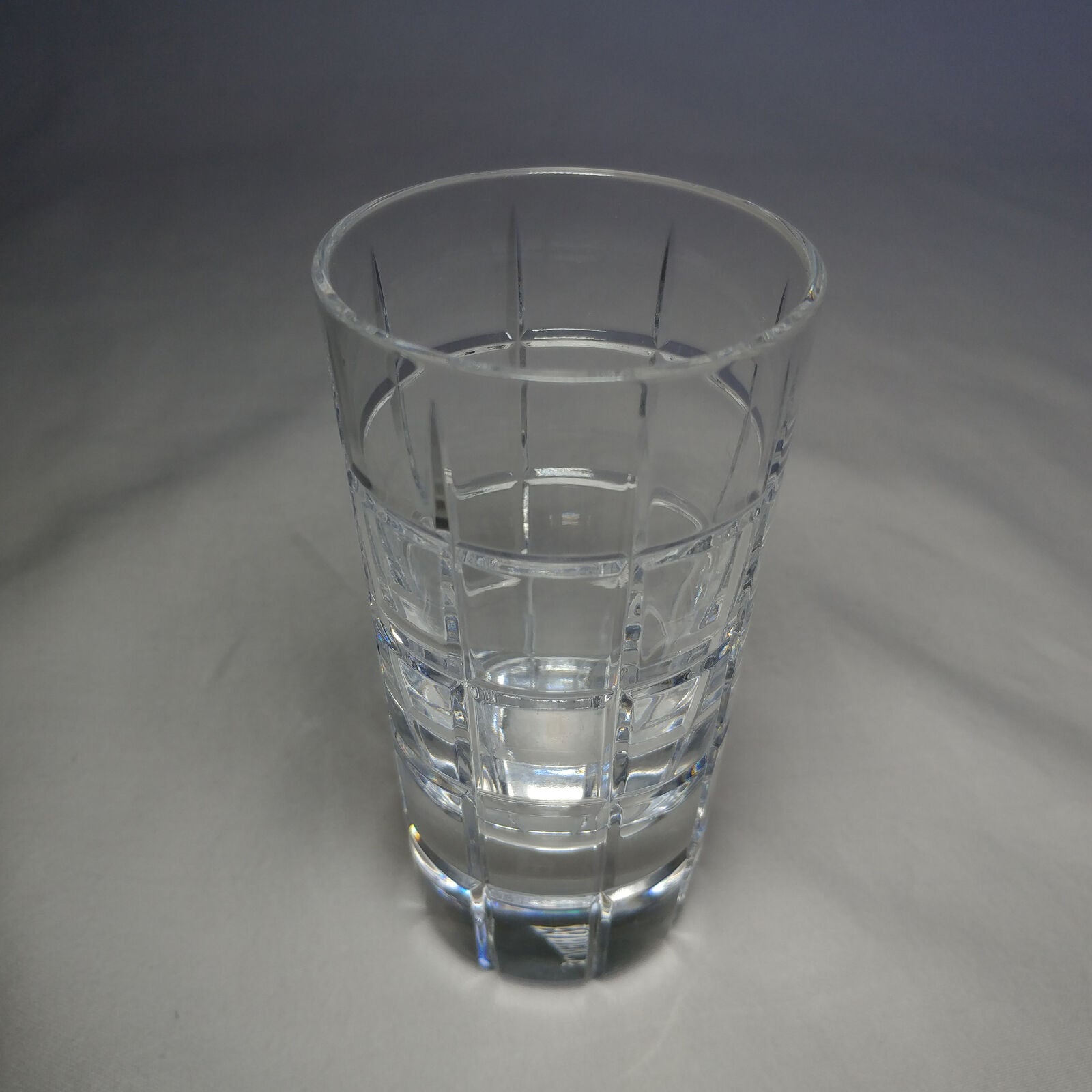 FABERGE METROPOLITAN CLEAR CRYSTAL SHOT GLASS