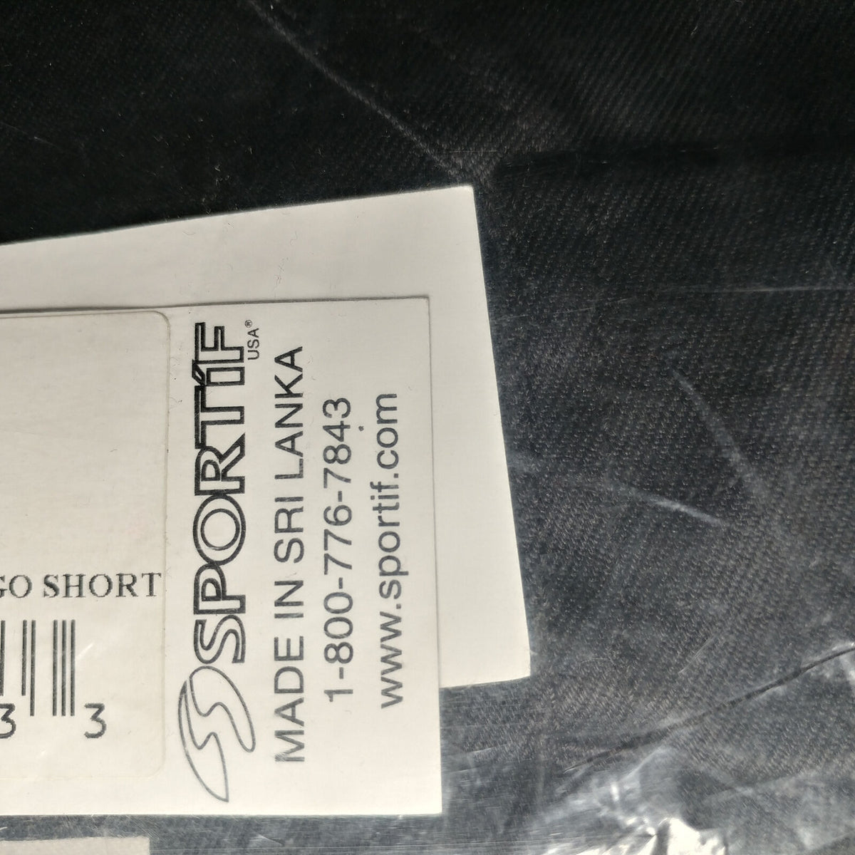 Sportif Original Cargo Shorts - Black - Size 34 - Style 670170
