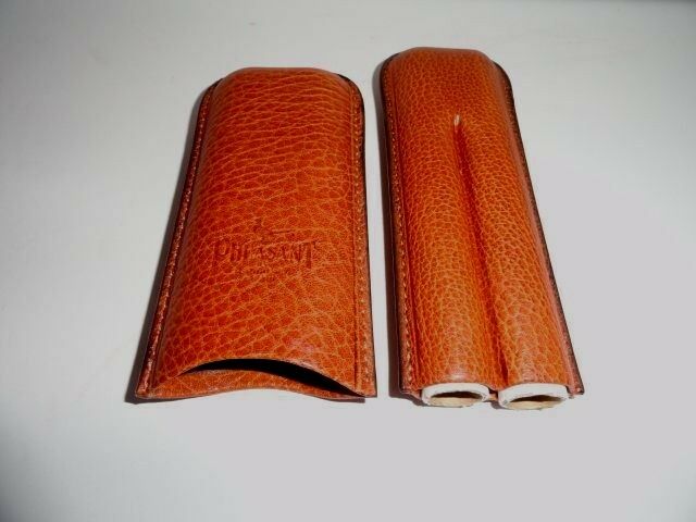 Pheasant by R.D.Gomez Tan Leather Case