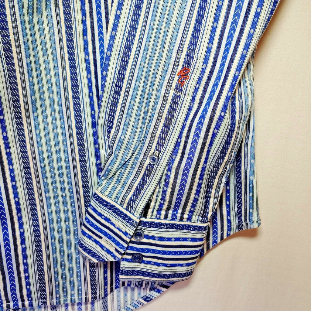 Robert Graham - Colorful Long Sleeve - Men's Medium Button Down Classic Fit