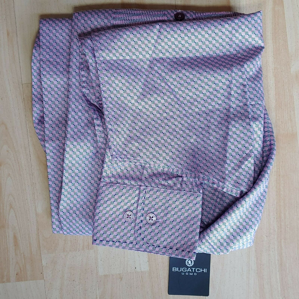 Bugatchi | Multicolor | Men's Medium | Style: AS3022L16