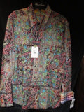 Robert Graham Men's Designer Sport Shirt - Lost City (Classic Fit) Large
